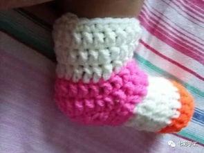 成人毛袜子钩针教程视频,跟随视频学习制作时尚成人毛袜子