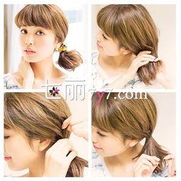 成人短发减龄扎发视频,轻松打造青春活力造型